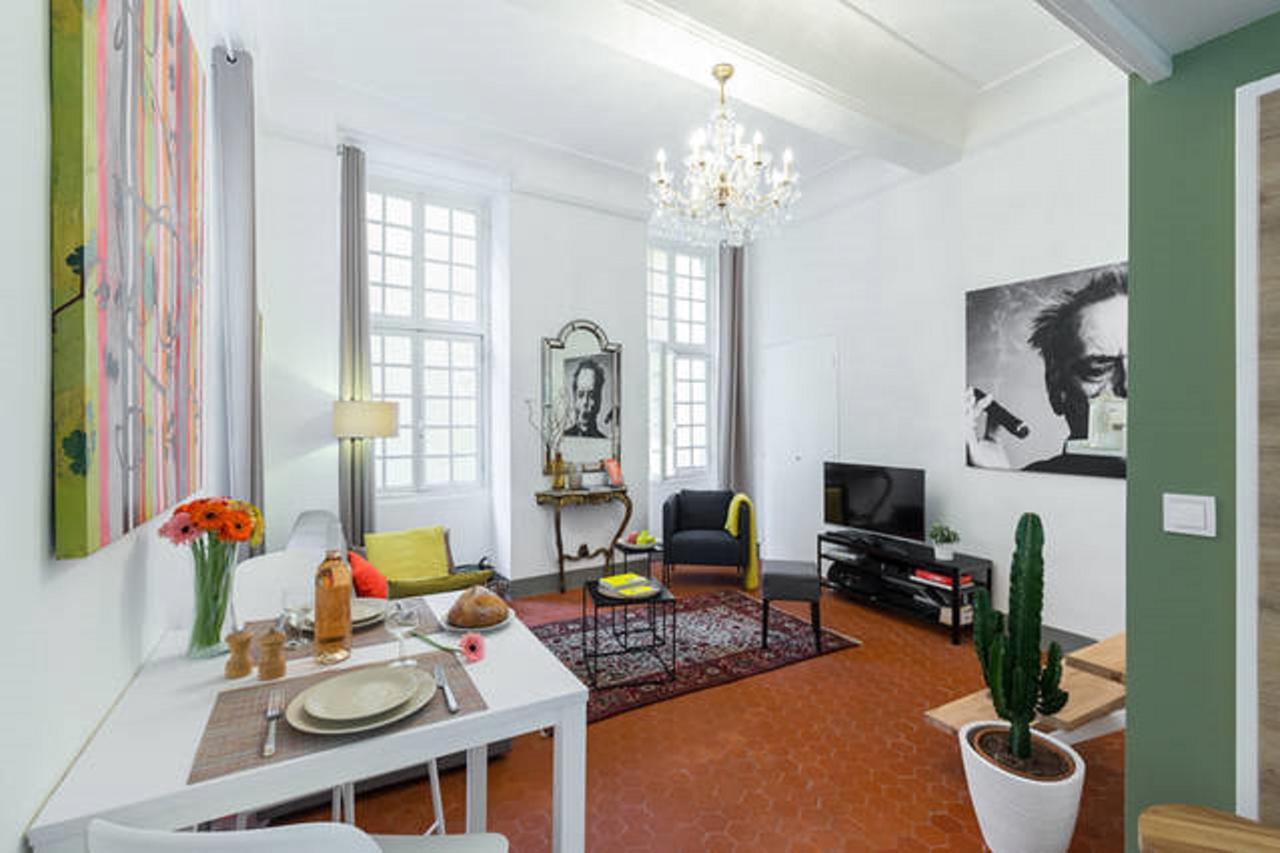 Le Colonna - Grand Studio En Duplex, Refait A Neuf, Vieux-Nice Old Town Apartamento Exterior foto
